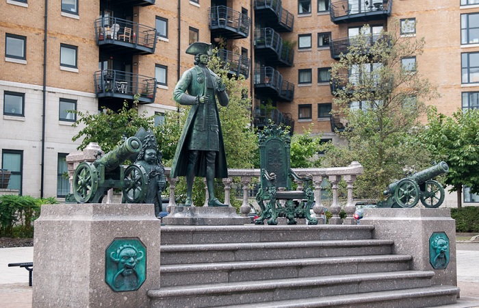Памятник Петру I в Дептфорде (Лондоне)./Фото: londonrussian.ru