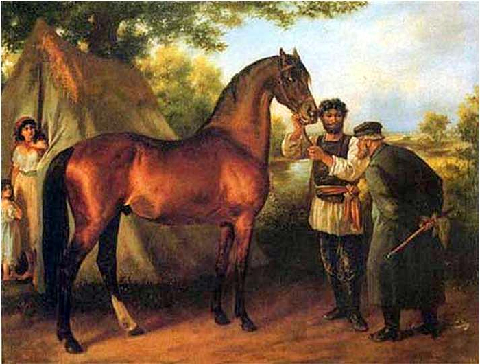 В древности магарыч выставляли при удачной покупке лошади. /Фото: img1.liveinternet.ru