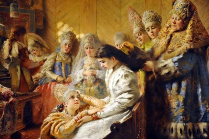 Свидетелей на свадьбе со стороны жениха и невесты в старину называли поручителями. /Фото: vsesvoi43.ru