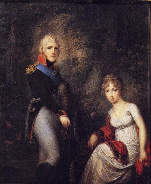 Александр I и Елизавета Алексеевна./Фото: persons-info.com