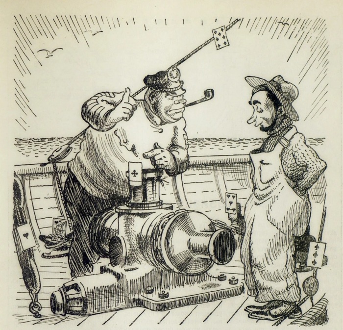 Иллюстрация к «Приключениям» 1937 года. /Фото: avatars.mds.yandex.net