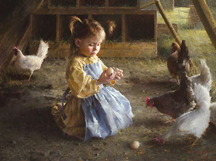 Дети должны были изображать цыплят. /Фото: img11.postila.ru