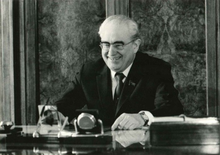 Юрий Владимирович Андропов – Генеральный секретарь ЦК КПСС с 12 ноября 1982 по 9 февраля 1984./Фото: yarwiki.ru