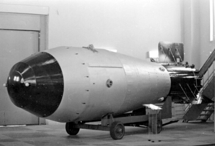 Царь-бомба», испытание которой было проведено 30 октября 1961 года в СССР, спасла мир от новой войны. /Фото: b1.m24.ru