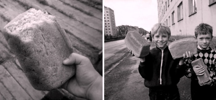 В СССР делали очень вкусный хлеб, и хозяйки старались не выбрасывать ни кусочка. 