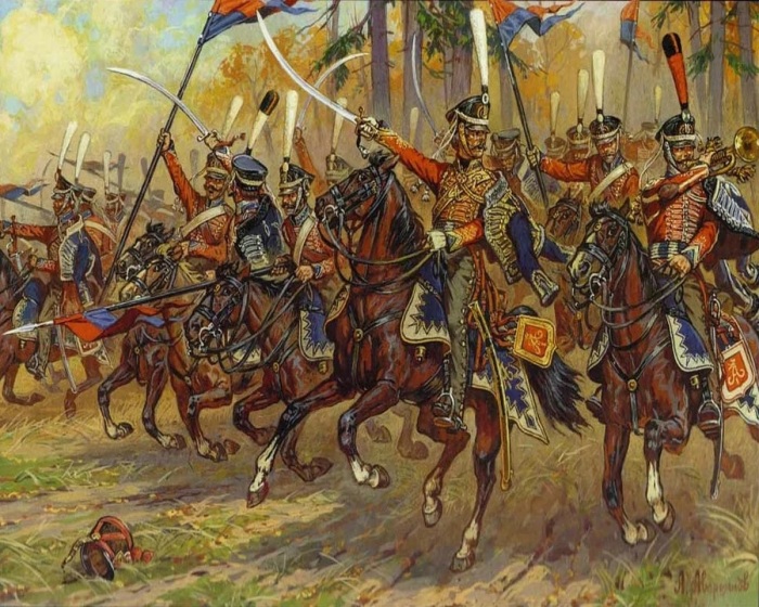 Гусарские полки начали пополняться русскими только с конца 18 века, будучи до этого иностранными./Фото: avatars.mds.yandex.net