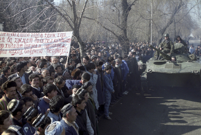 Митинги в Душанбе. /Фото: commons.wikimedia.org