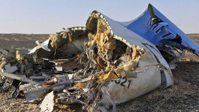 Airbus A320 упал из-за детонации самодельного взрывного устройства./Фото: gdb.rferl.org