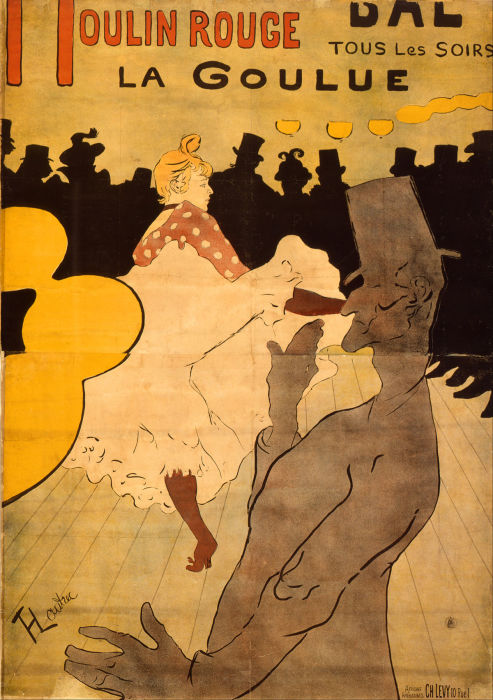 «Мулен Руж. Ла Гулю», плакат 1981 года. Метрополитен-музей.
