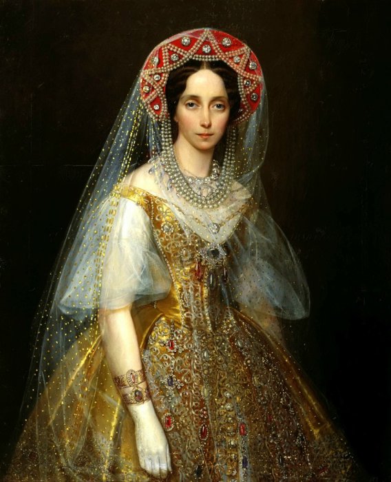 Императрица Мария Александровна, в девичестве Мария-София Дармштадская.