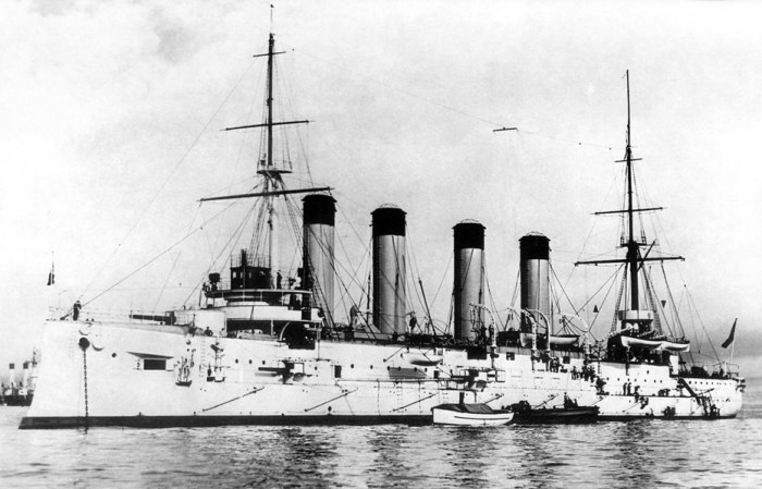 Крейсер «Баян», начало XX века