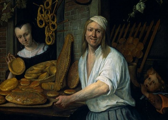 Фрагмент картины «Пекарь Аствард и его жена Катарина»./ Фото: curiator.com