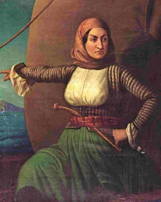 Ласкарина Бубулина, женщина и адмирал.