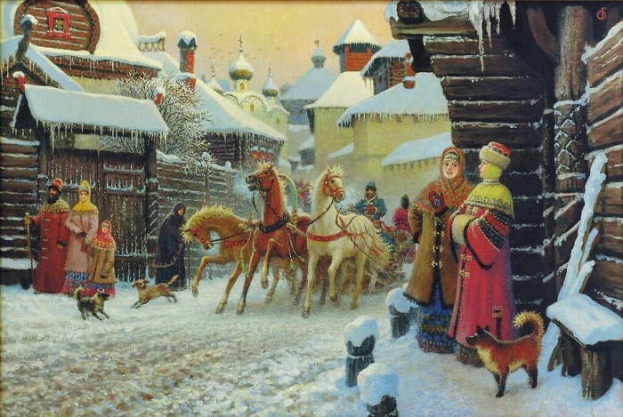 Картина Бориса Ольшанского.