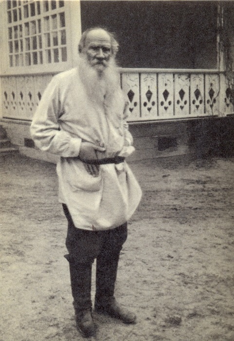 Лев Толстой на склоне жизни.