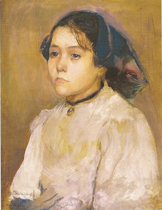 Портрет чешской девочки от Марии Башкирцевой.
