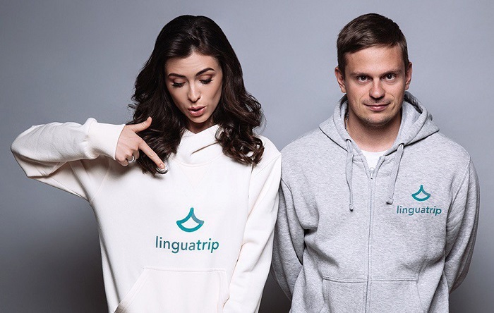 Марина Могилко и Дмитрий Поляко, создатели проекта LinguaTrip. Фотография из соцсетей