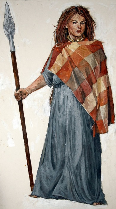 Женщины галлов играли заметную роль и в обществе, и во внешней политике.