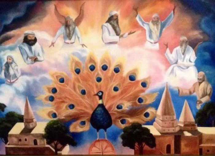 Малак Тавус и шесть ангелов