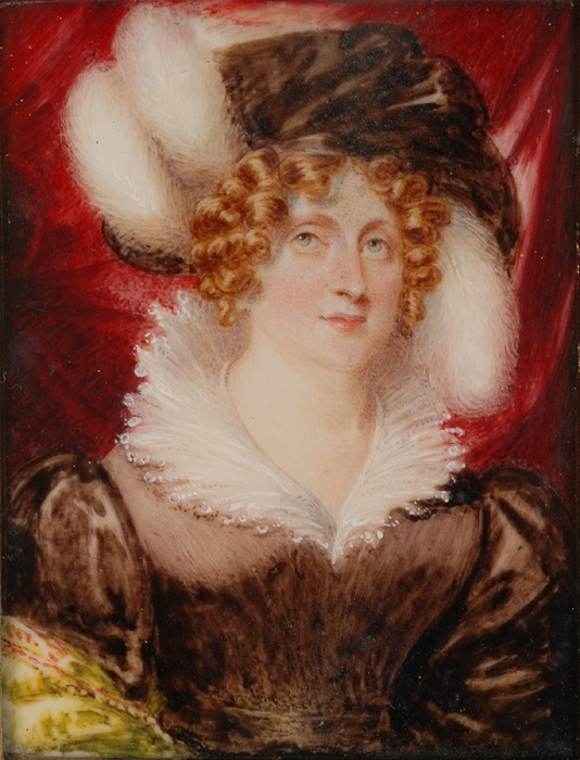 Портрет Каролины неизвестного авторства.