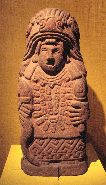 Ацтекская богиня родов Сиуакоатль.