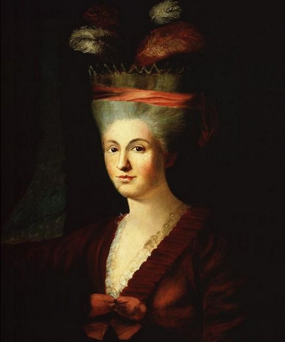 Портрет Анны Марии Моцарт.