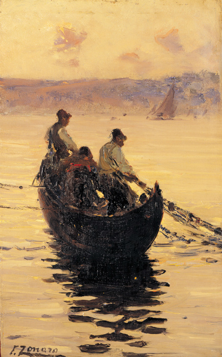 Рыбаки на Босфоре.