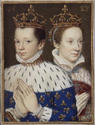 Мария Стюарт с мужем.