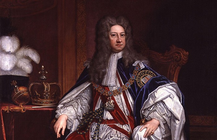 Георг I, портрет кисти Готфрида Кнеллера.