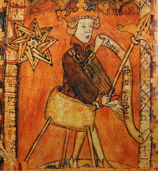 На начало своей королевской карьеры Магнус Ласковый ещё пользовался ходунками.