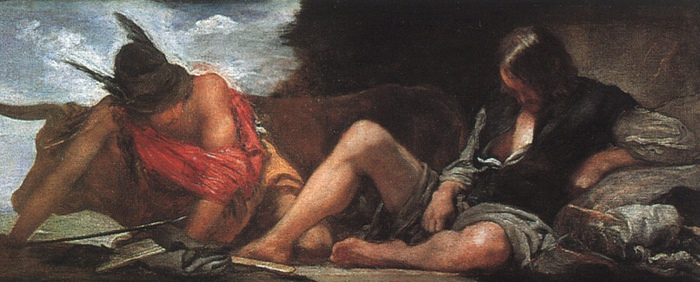 Гермес со своей очередной жертвой на картине Диего Веласкеса.