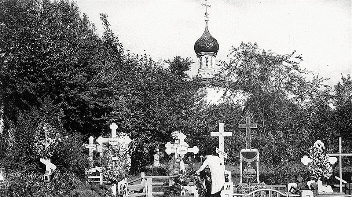 Русское кладбище в Харбине.