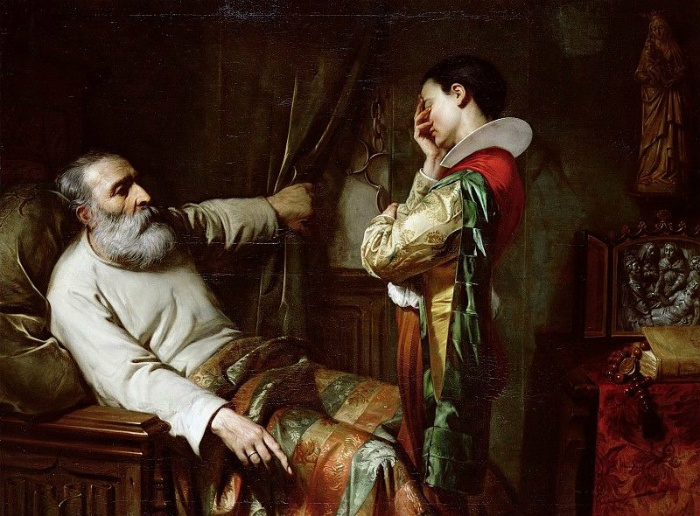 Смерть Колумба на картине Клода Жакуана