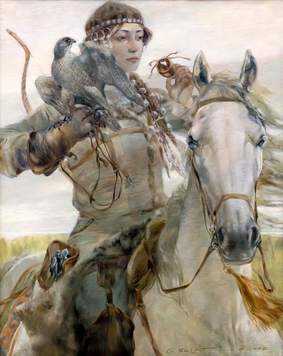 Поляница на рисунке Б. Гильванова