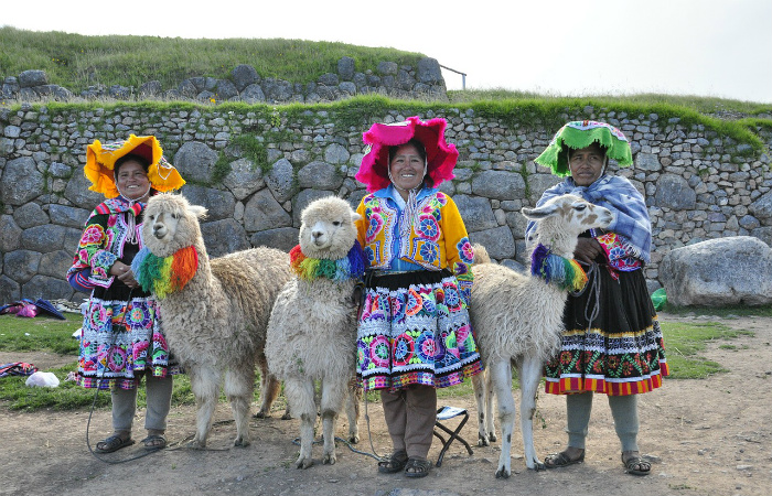 Радуга считалась национальными цветами императорского дома страны инков