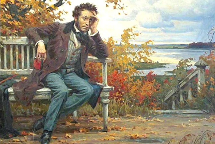 Во время восстания декабристов Пушкин был в ссылке в Михайловском.