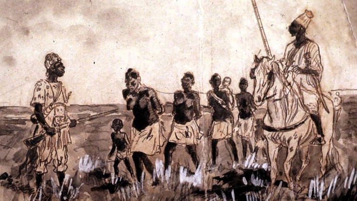 Чтобы обеспечить приток рабов, европейцы поощряли межплеменные войны на африканских прибрежных землях.