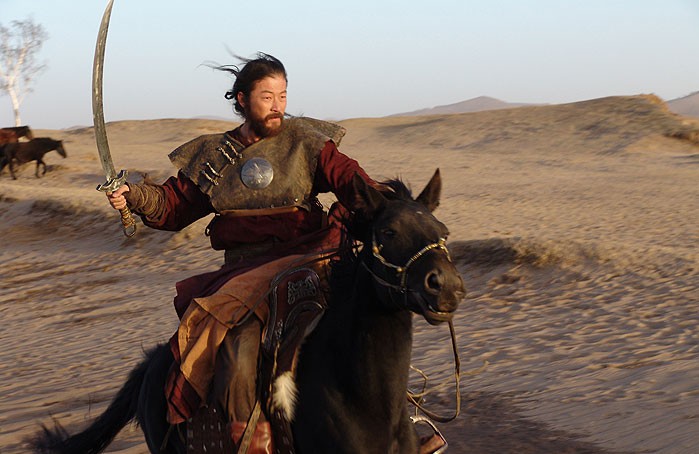 Чингиз-хан. Кадр из фильма «Монгол».