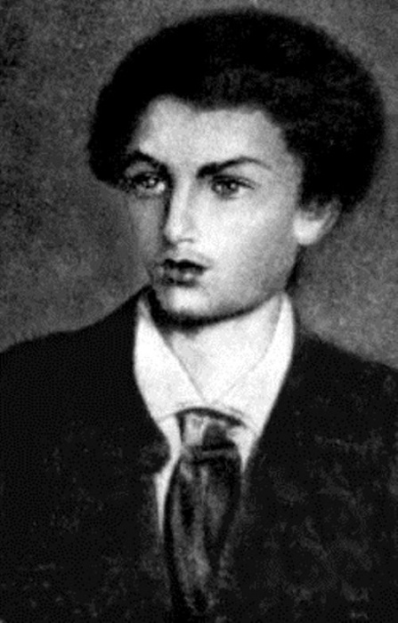 Николай Миклухо в пятнадцать лет.