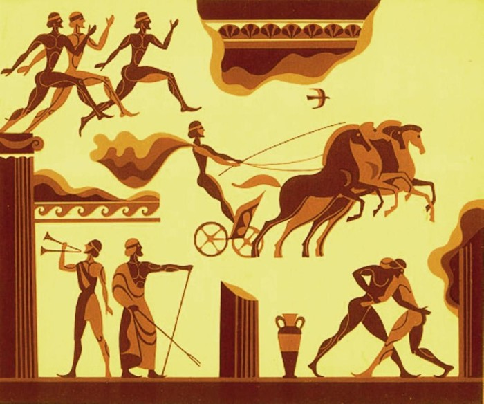 Античные олимпийские игры включали в себя соревнование герольдов. 