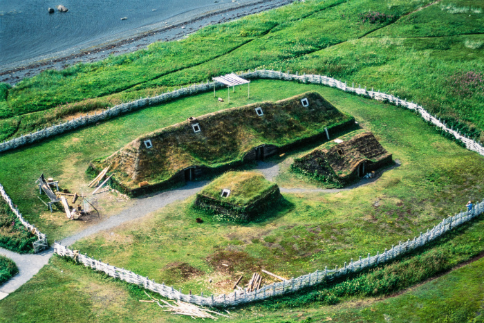 Так, вероятно, выглядело поселение викингов на Ньюфаундленде.