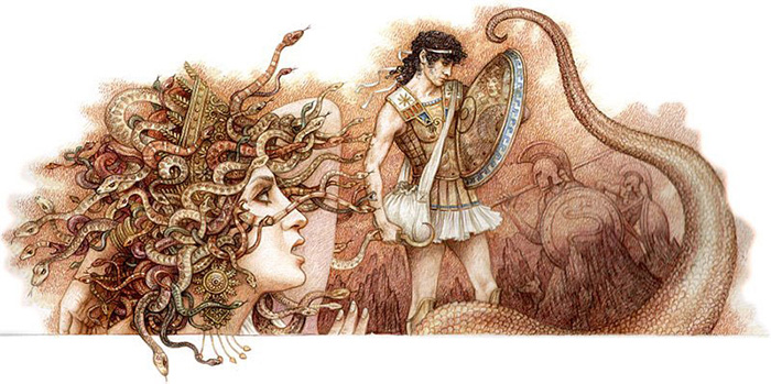 Иллюстрации к древнегреческим мифам.
