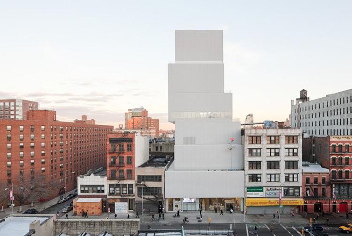 Новый музей современного искусства в Нью-Йорке.