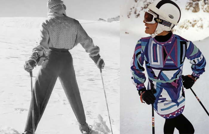 Лыжные костюмы от Пуччи.