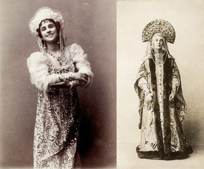 Матильда Кшесинская и графиня Орлова-Давыдова.