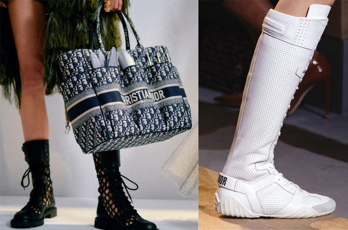 Обувь на плоском ходу - необычный ход для Dior!