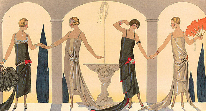 Барбье создал золотой стандарт модной иллюстрации.