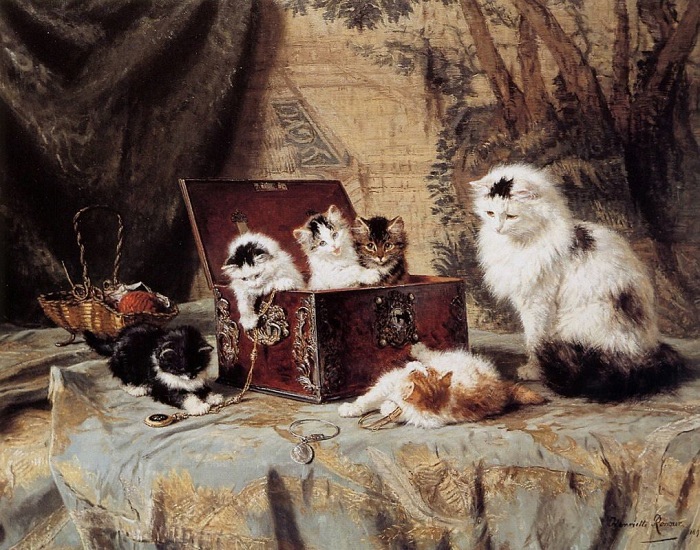 Писать кошек Роннер-Книп начала не только из особой любви к ним.