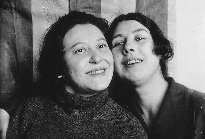 Варвара Степанова и Любовь Попова. 