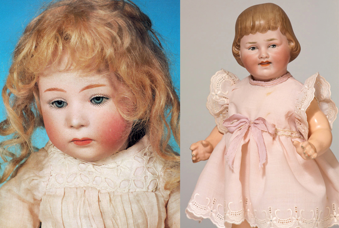 Куклы-дети фирмы Хойбах.